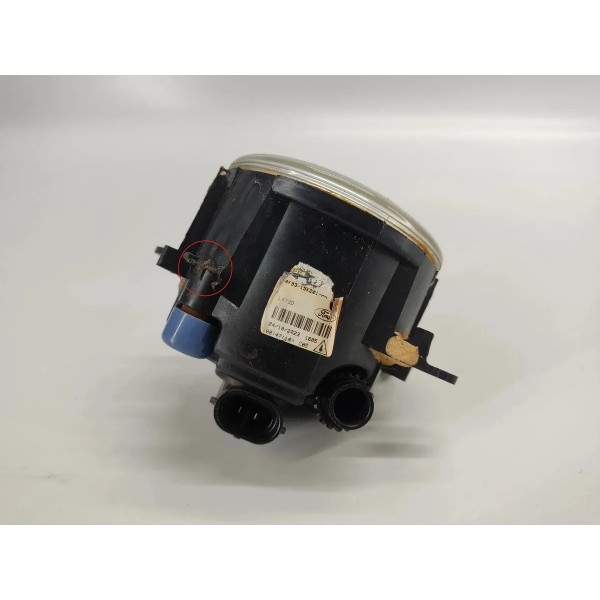 Farol Milha L.d Ranger 3.0 V6 2025 Xls C/detalhe Preto Água
