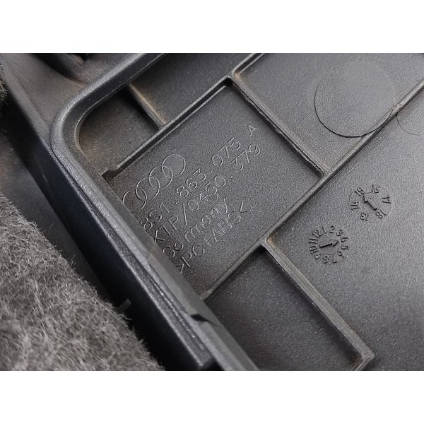 Acabamento Inferior Painel L.e Audi Tt Coupe 2016 8s1863075 Preto N/a