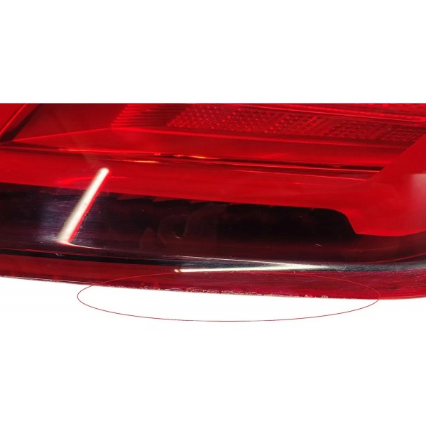 Lanterna Direita Audi Tt Coupe 2016 8s0945096 Direito/passageiro Vermelho