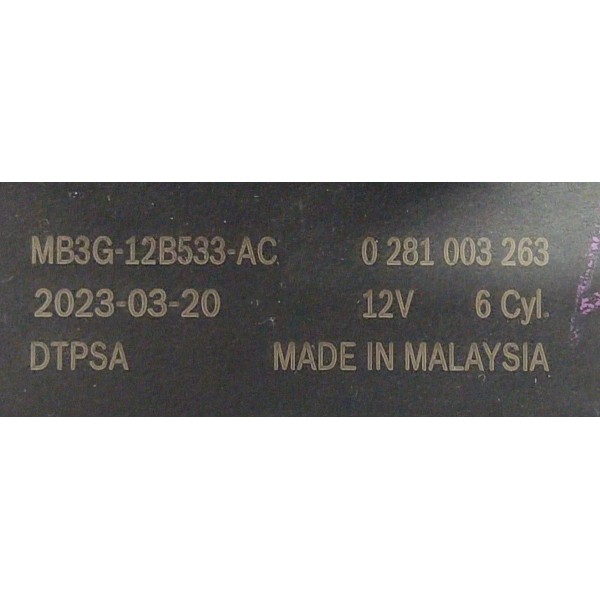 Modulo Ventoinha Ford Ranger Limited 2024 Mb3g12b533ac
