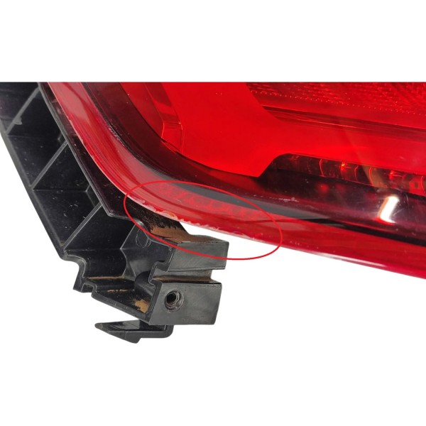 Lanterna Esquerda Audi Tt Coupe 2016 8s0945095 Esquerdo/motorista Vermelho