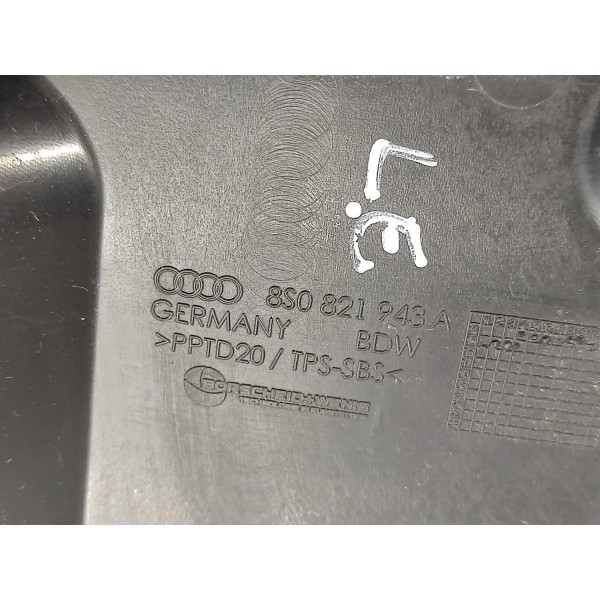 Acabamento Paralama L.e Audi Tt Coupe 2016 8s0821943a Preto