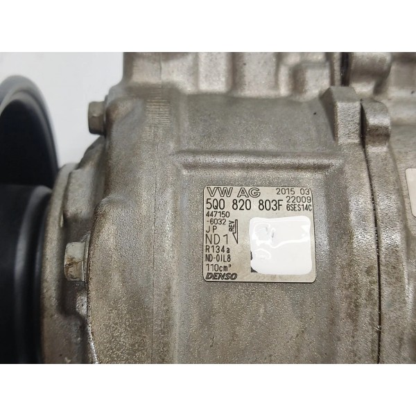 Compressor Ar Condicionado Audi Tt Coupe 2016 5q0820803f