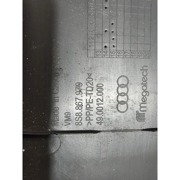 Acabamento Forro Tampa Traseira Mala Audi Tt Coupe 2016