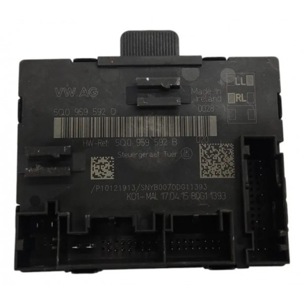 Modulo Porta Direita Audi Tt Coupe 2016 5q0959592b Preto