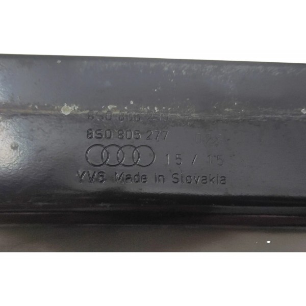 Travessa Painel Corta Fogo Audi Tt Coupe 2016 Preto Listras