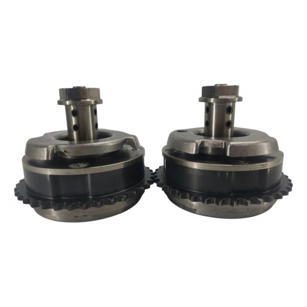 Jogo Corrente Comando Polia Motor Bmw 320i N20 Original Prateado