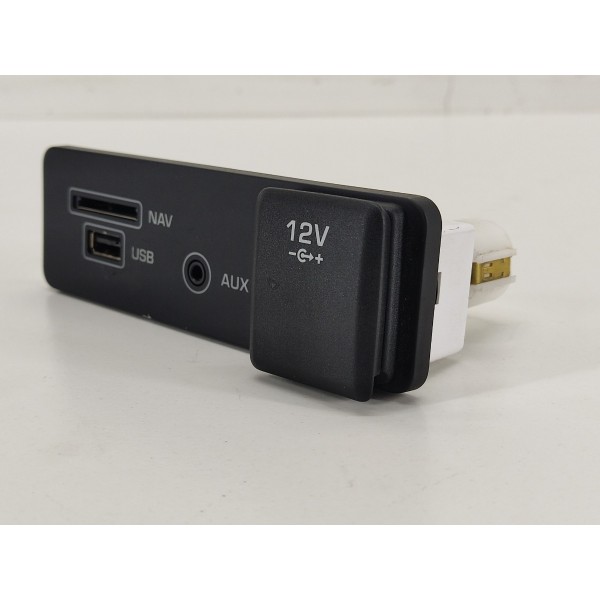 Botão Entrada Usb Aux Nav 12v Discovery Sport 2.0 2016