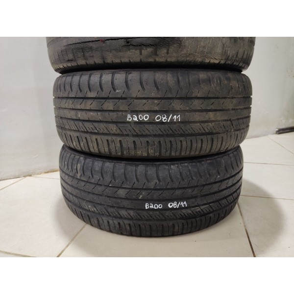 Jogo Roda R16 Mercedes B200 2011 Pneu Ruim
