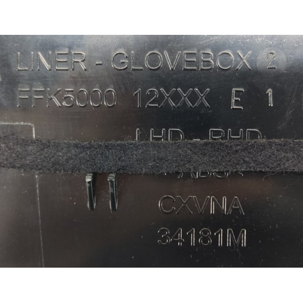 Porta Treco Objetos Land Rover Discovery 4 2012 Ffk500012xxx