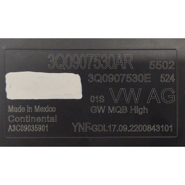Modulo Interface Gateway Nivus Highline 2022 3q0907530